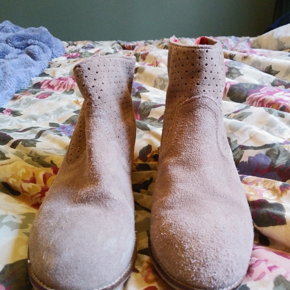 Dolce vita booties genuine suede size 8.5 - Picture 2 of 6